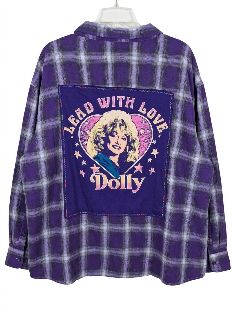 4XL Dolly Handcrafted One of a Kind NEW Flannel 4XL